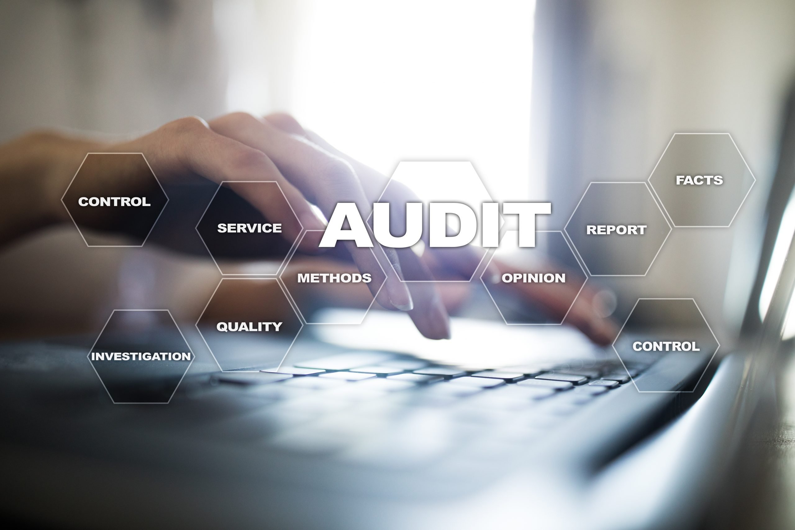 Audit,Business,Concept.,Auditor.,Compliance.,Virtual,Screen,Technology.