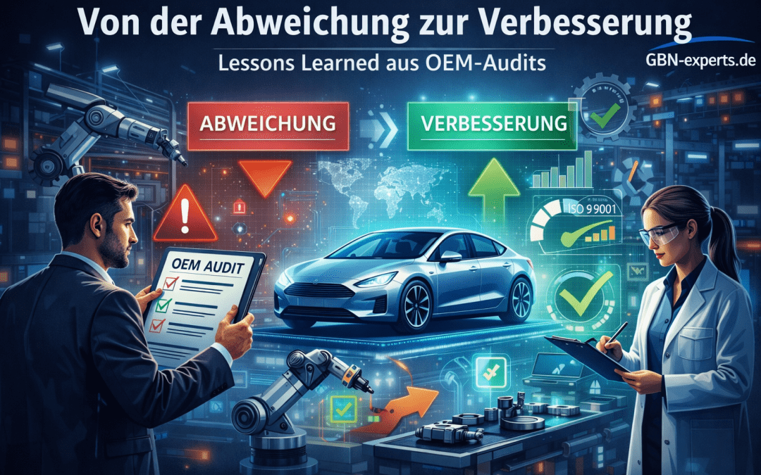 Von der Abweichung zur Verbesserung – Lessons Learned aus OEM-Audits